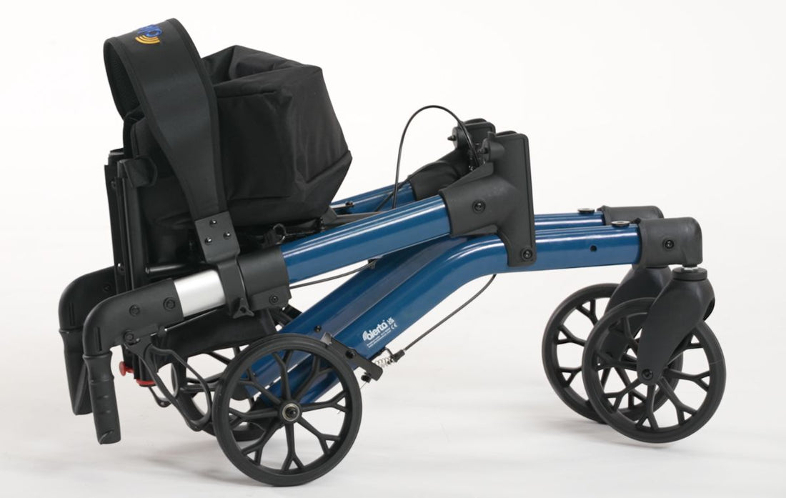 Alerta Full Folding Four Wheel Aluminium Rollator