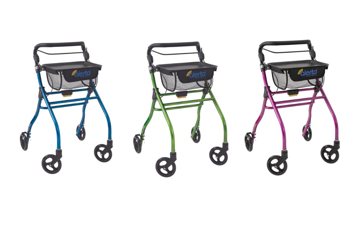 Alerta Four Wheel Aluminium Indorr Rollator