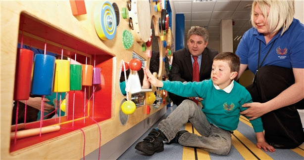 Sensory Corridor Tactile Wall Panel