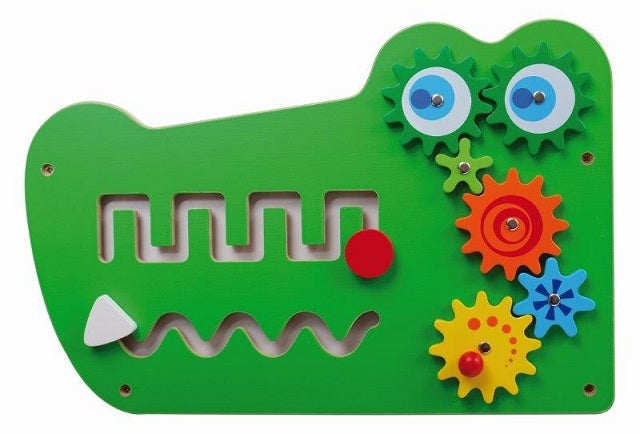 Childrens Sensory Crocodile Activity Wall Panel