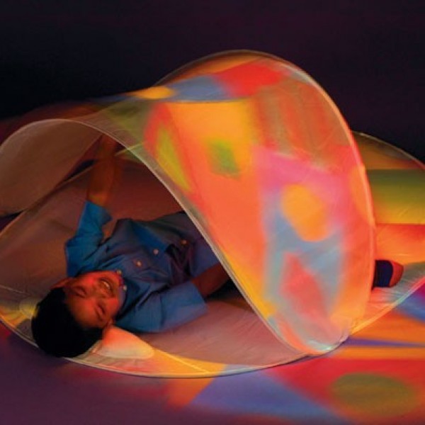 Sensory White Projector Mat &amp; Shelter