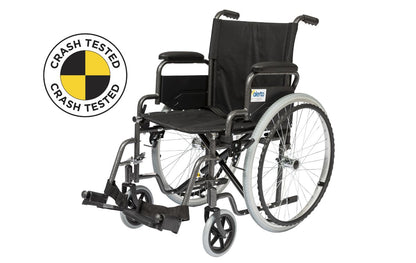 Self-Propelled Car Transit Wheelchair - Crash Tested