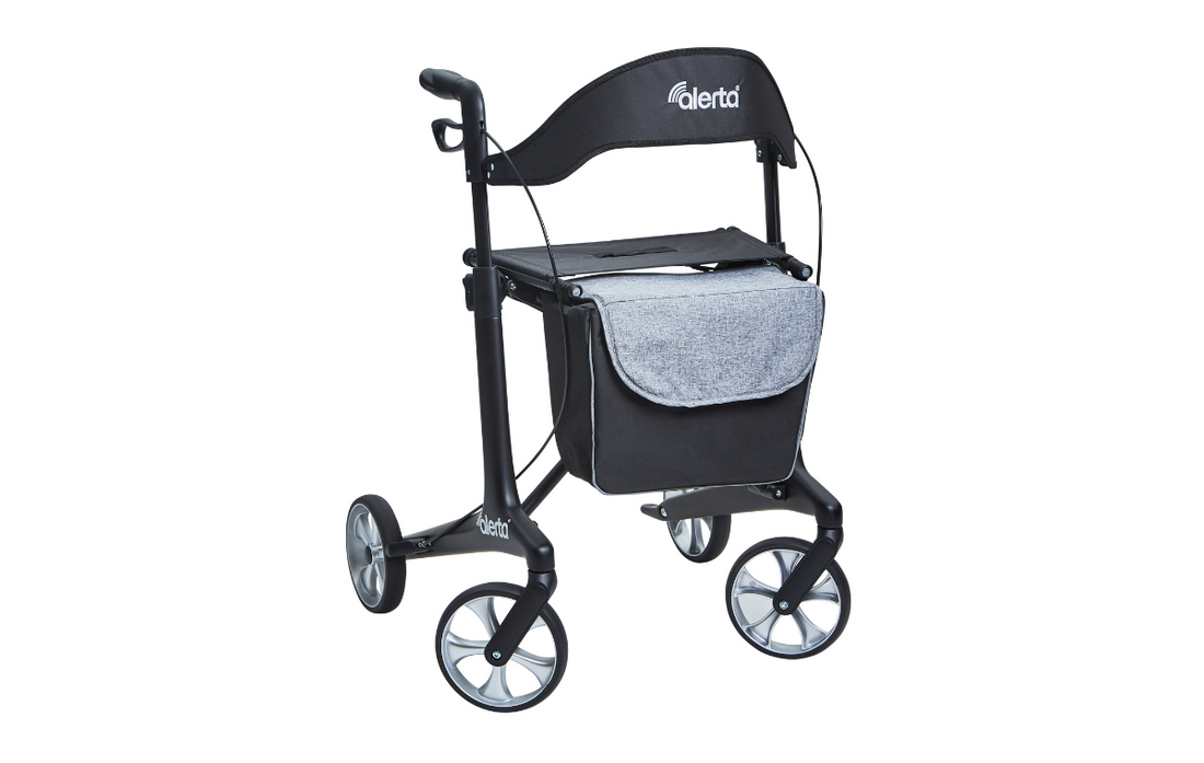Alerta Four-Wheel Carbon Ultra-Lite Rollator