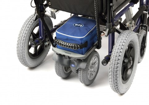 Also Available As a Heavy Duty. With 25% More Power, The Heavy duty Powerpack can Easily Manage A Wheelchair And Occupant Weighing Up To 26stone (165.5kg).