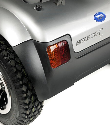 Sturdy front and rear bumpers