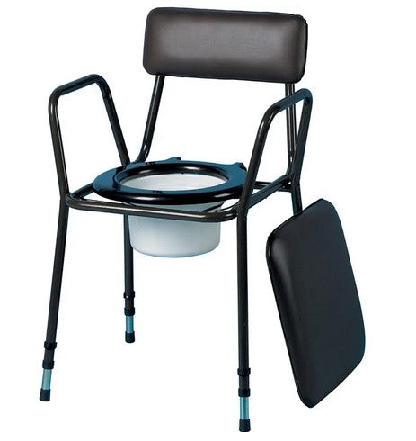 Adjustable Height Stacking Commode