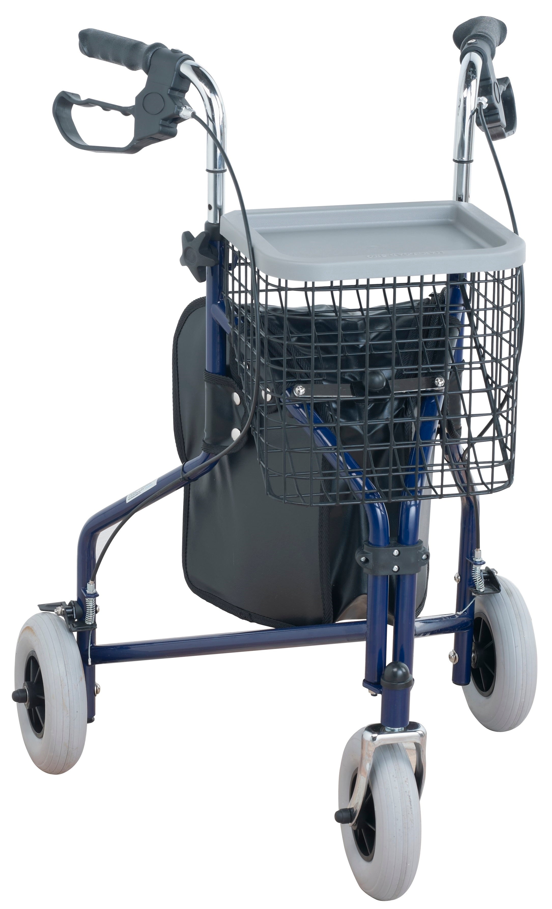 Lightweight Tri Walker With Bag And Basket – UKS Mobility.com ltd